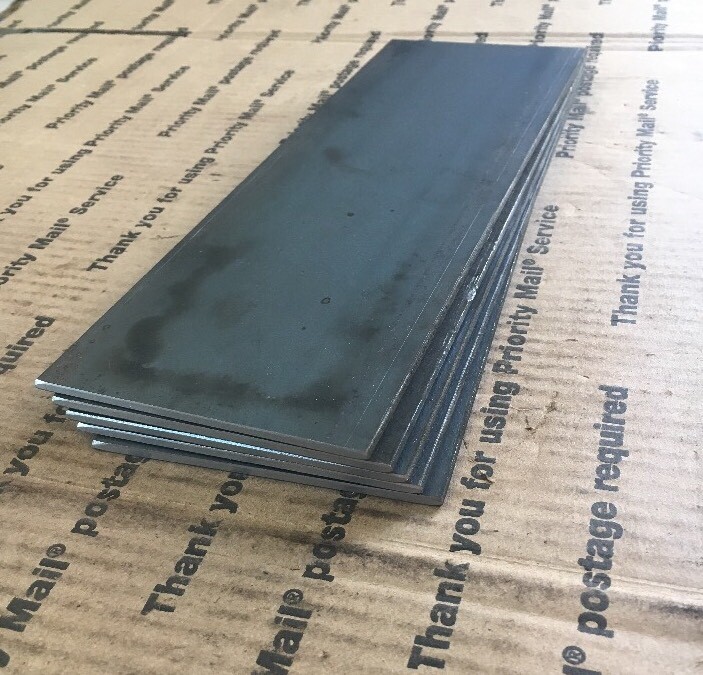 1/8 X 4 Steel Flat Straps Bracing Welding Supports Projects 12” Long 5 Pcs