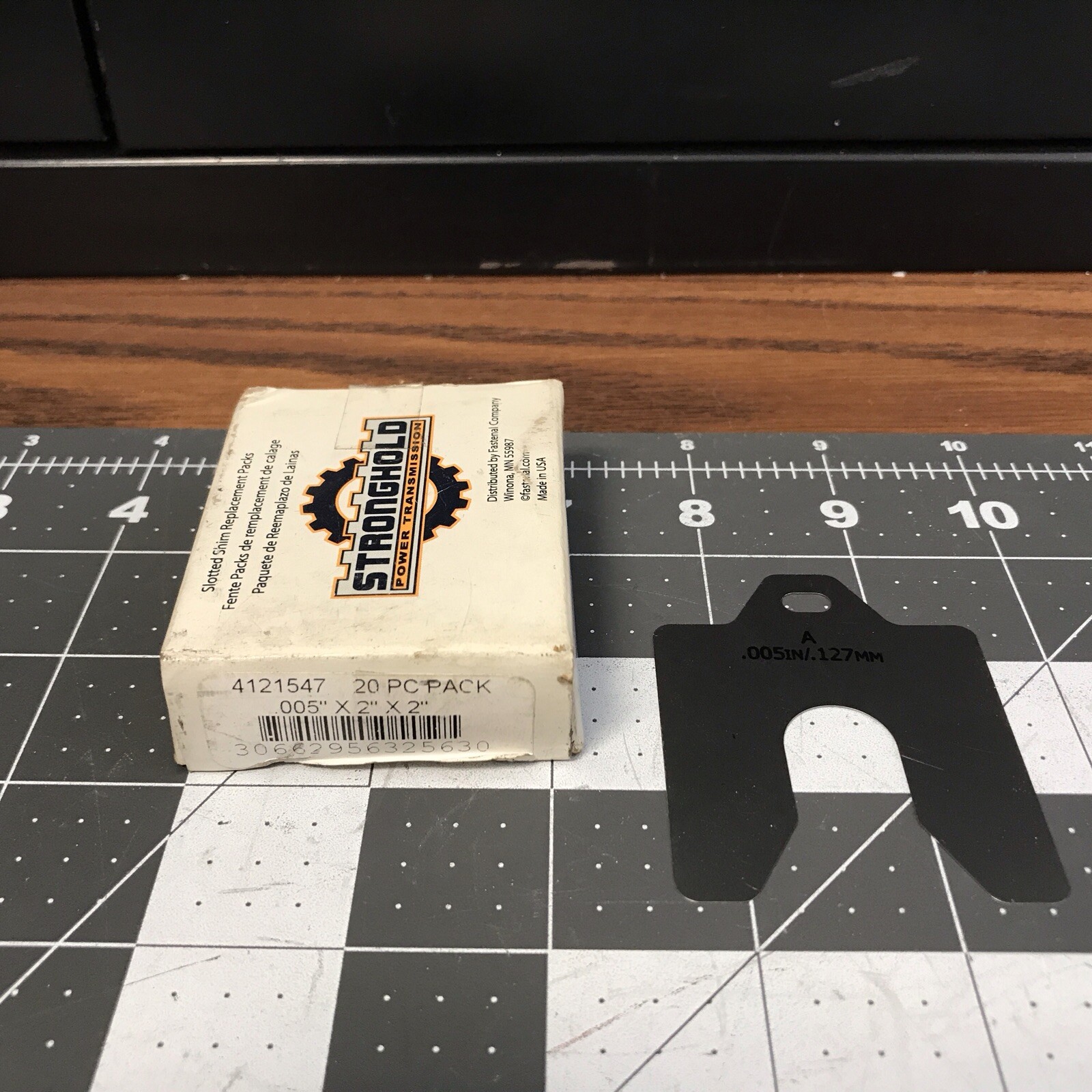 STRONGHOLD A.005IN/.127MM SLOTTED SHIM REPLACEMENT 20PCS (LA23Z)