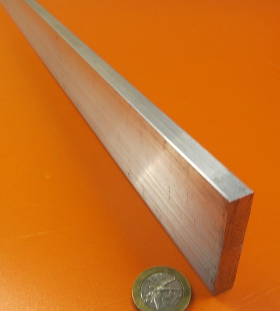 5052 Aluminum Bar, (1/4 Hard H32) .375″ (3/8″) Thick x 2.0″ Width x 24″ Length