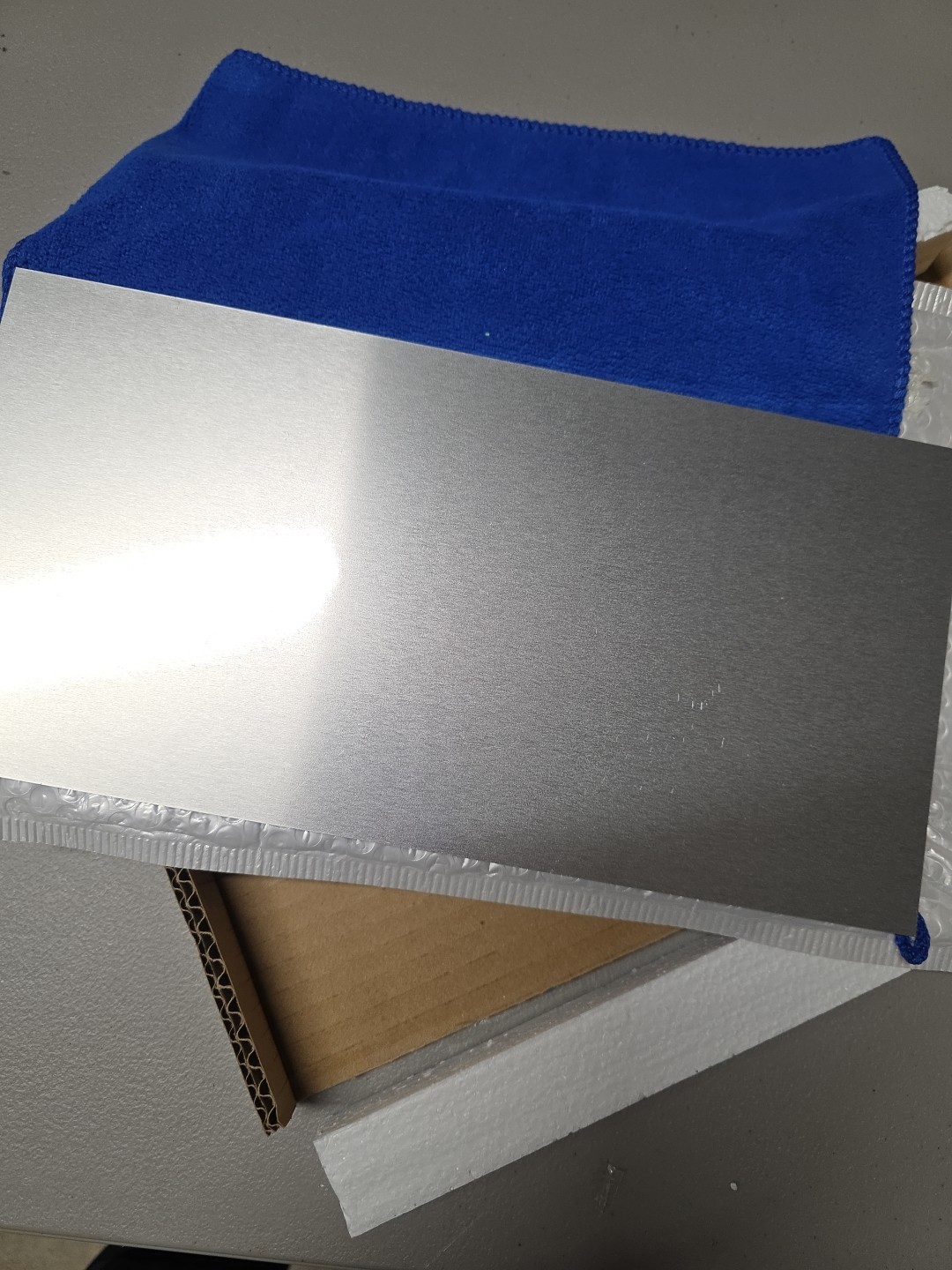 6061 T6 Aluminium Metal Sheet 12 x 6 x 1/8 Inch Aluminum Sheet – NEW