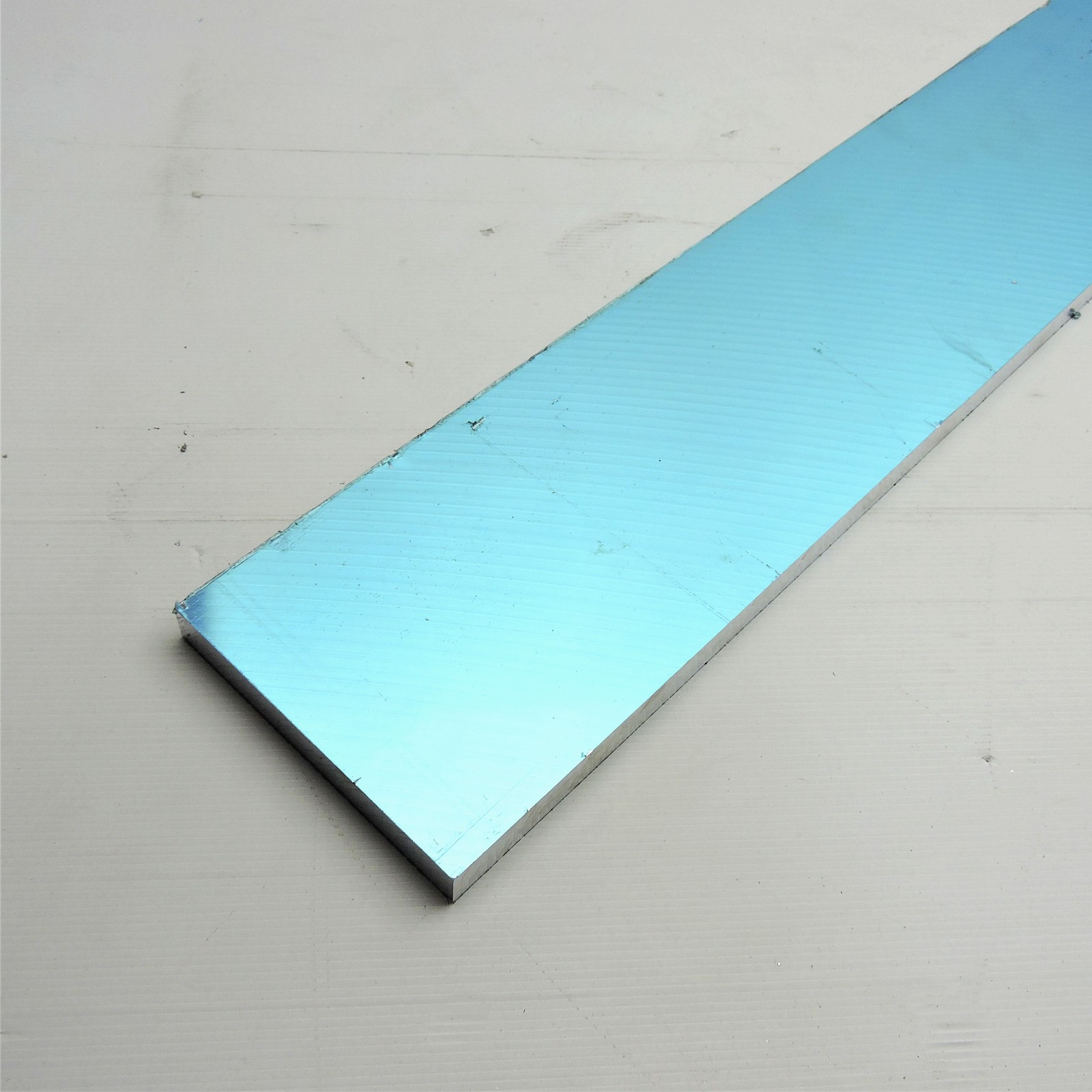 .75″ thick 3/4 Precision CAST Aluminum PLATE 5.25″ x 32″ Long sku 187002