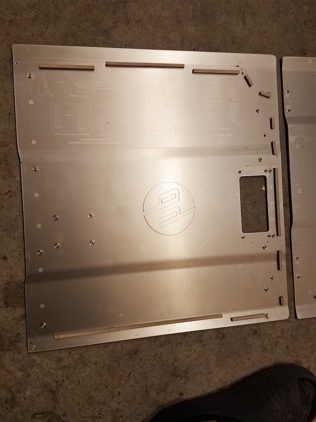 Two Aluminum Sheets 2.5mm Thick for DIY Fabrication
