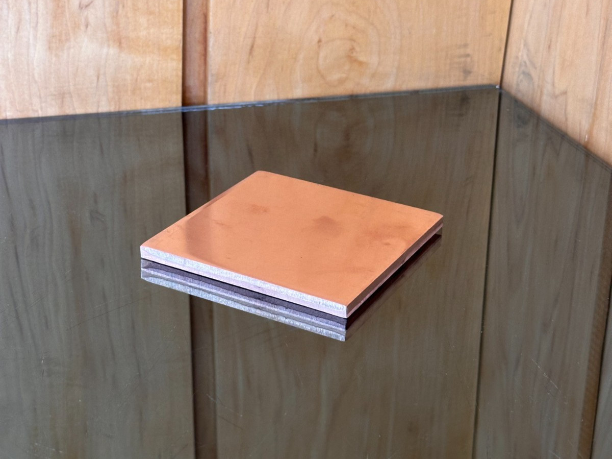 1/4″ COPPER SHEET PLATE NEW 4″x4″ .25″ THICK 110 ALLOY*CUSTOM SIZES AVAILABLE*