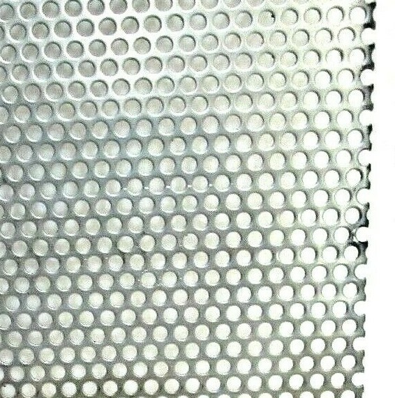 1/8″ HOLES—20 GAUGE 304 STAINLESS PERFORATED SHEET 12″ X 24″