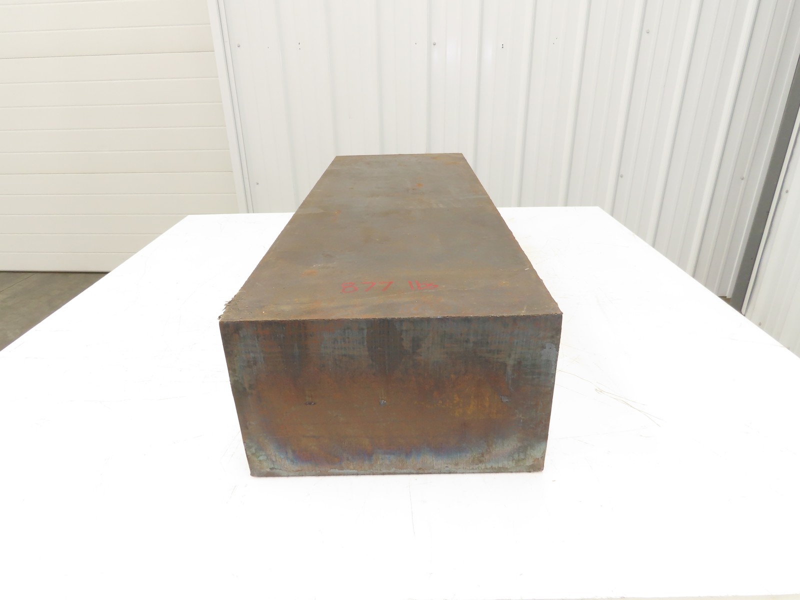 Mild Carbon Steel Rectangle Block 7-1/2″x 12-1/2″ x 35″ 900Lbs