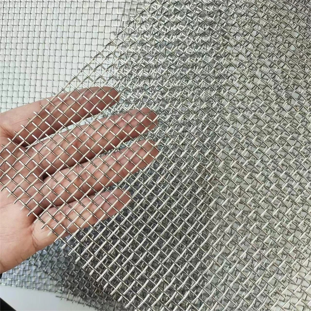 Stainless Steel Mesh 5Mesh with 1MM Wire Dia,4Pack 12x8inch(305x203mm) Hard