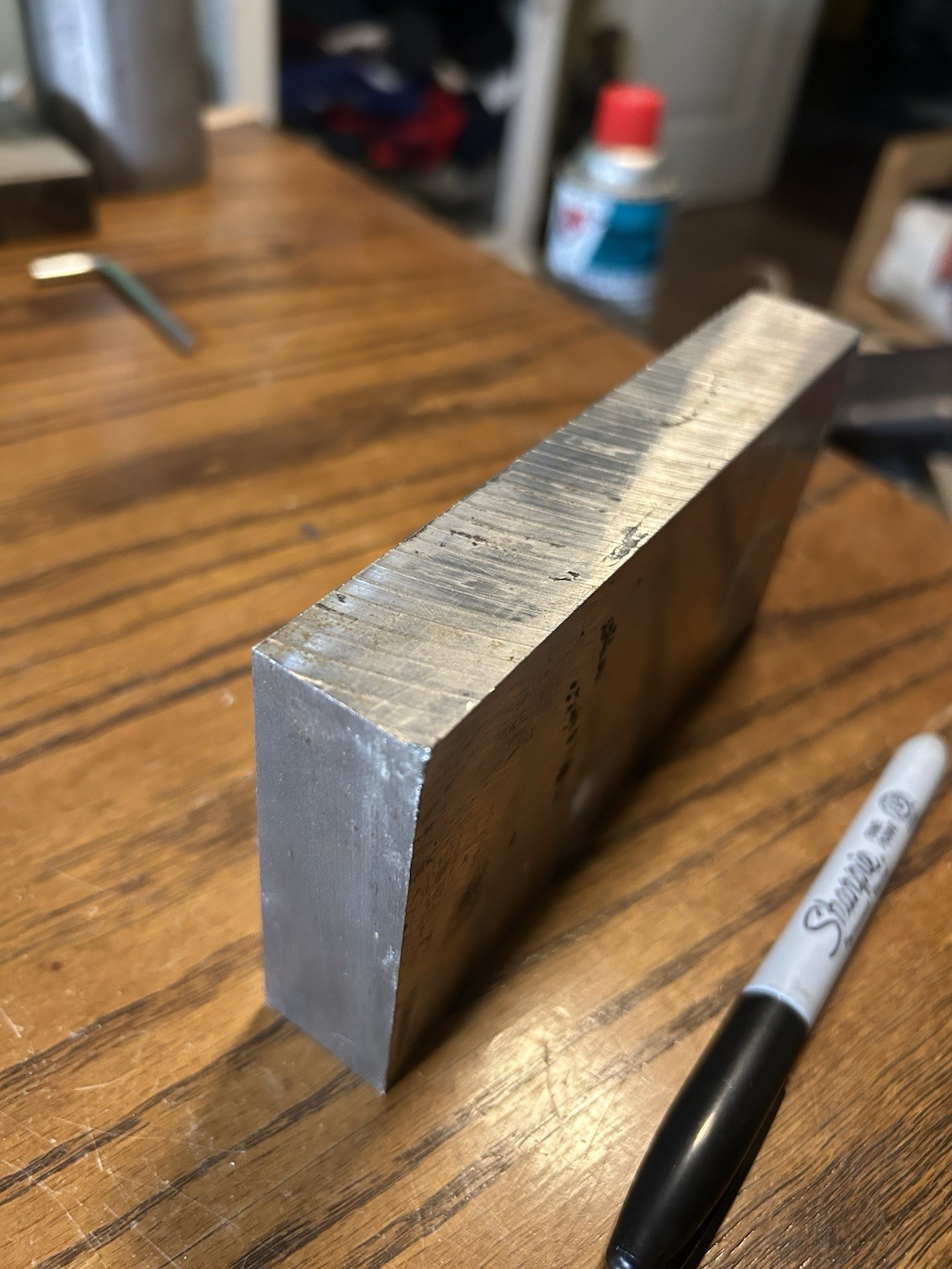 A2 Tool Steel, 1″ x 3″ x 6″, Flat Bar, Machine Stock