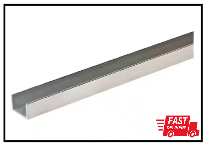 3/8 In. Wide (Inside) X 8 Ft. Aluminum Trim Channel