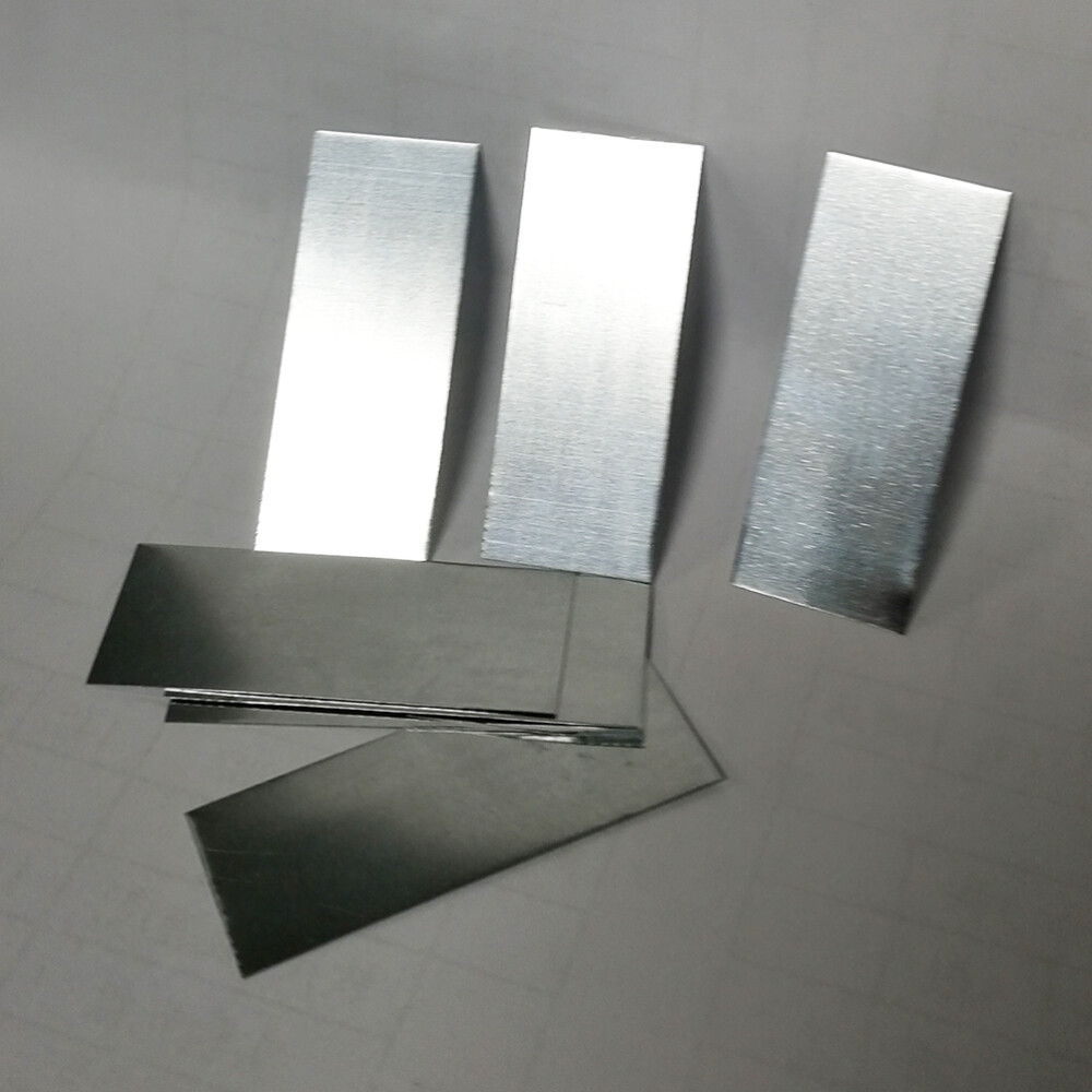 2PCS Fruit Battery Scientific Zinc Electrode Electrode Strip