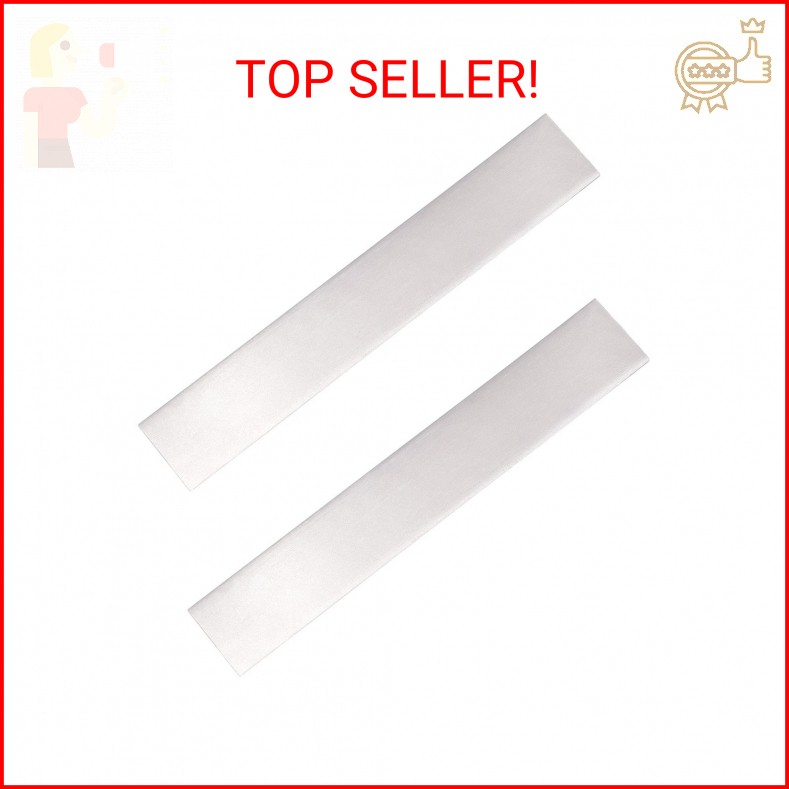 SHONAN 6 Inches Pure Nickel Sheets, 2 Pack Nickel Plates, Nickel Plating Kit for