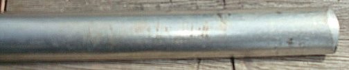 304/316 Stainless Steel Half Round .50″ x .25″ Piece= 12″ Long*FREE Ship