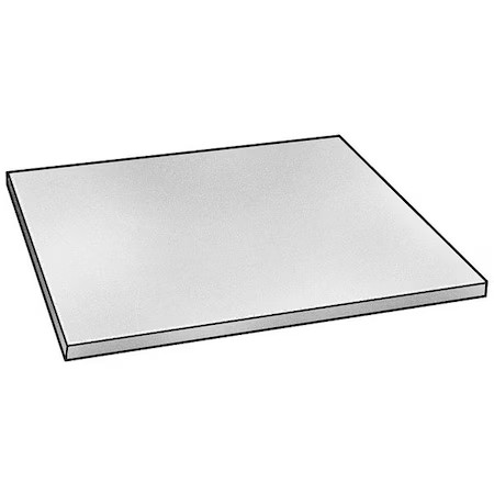 Zoro Select Sb-0316-0250-12-12 Blank, Stainless, 316, 1/4 X 12 X 12 In,