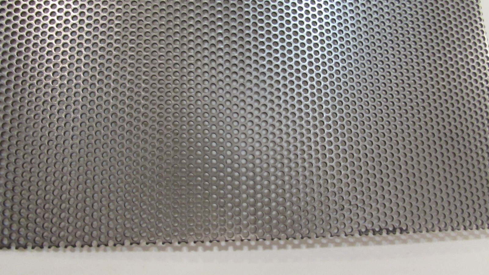 1/16 HOLES ON 3/32 CENTERS-20 GAUGE-304 STAINLESS STEEL–5-1/4″ X 12″