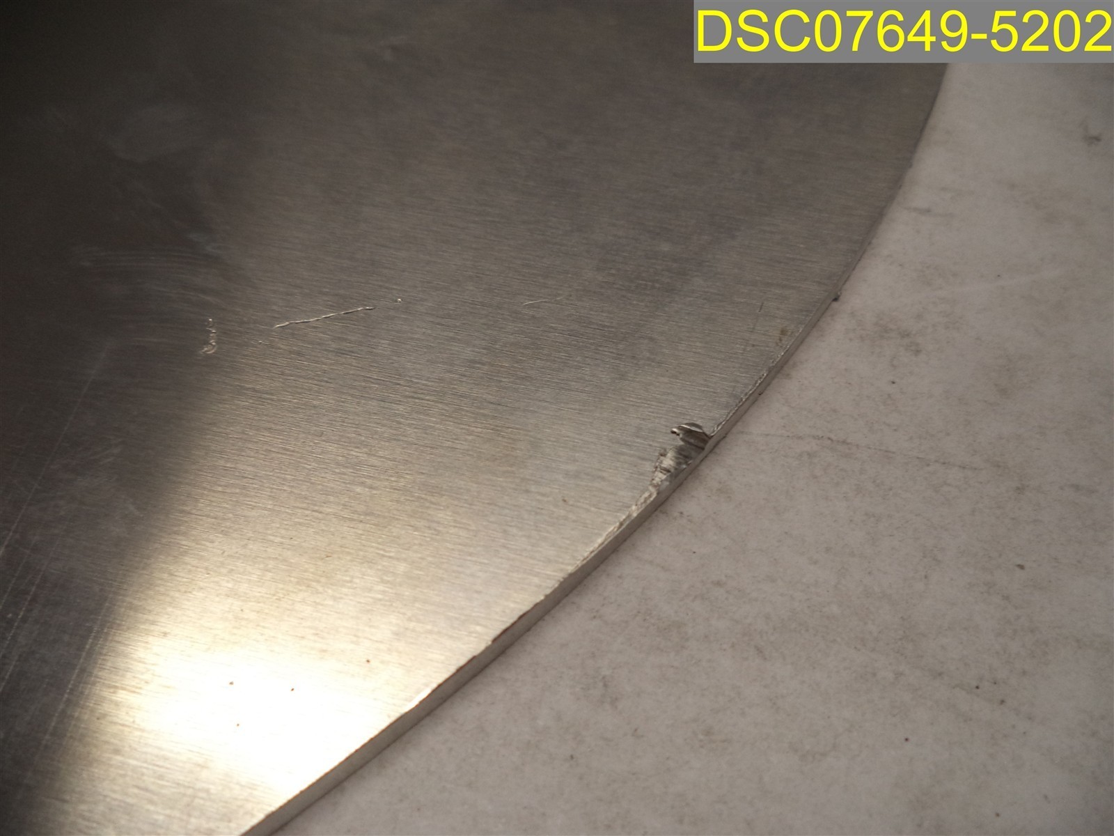 Has Scratches: Qty=13: Aluminum Circle Plates 16″ diameter x 0.12″ Thick