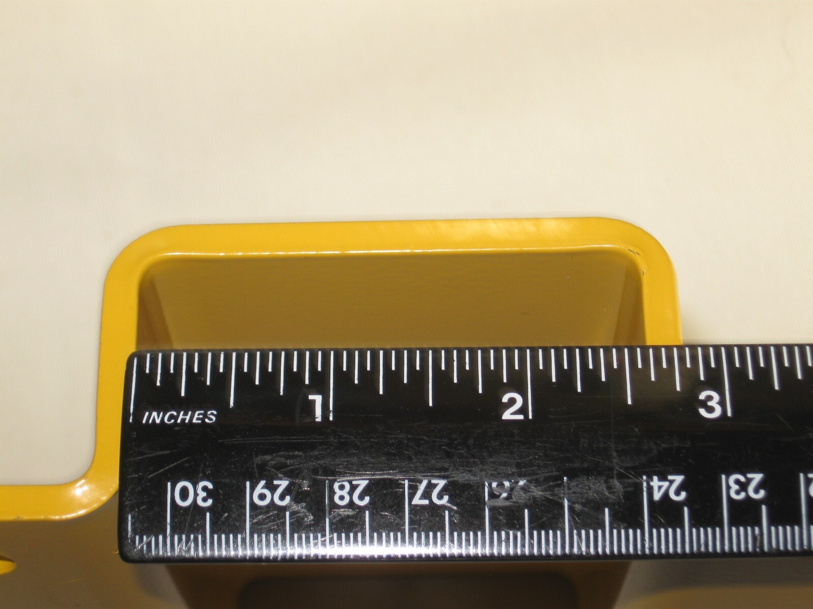 3/16″ Steel Hat Channel Form 6″x6″x1-1/2″ Equipment Mounting Base Plate Yellow