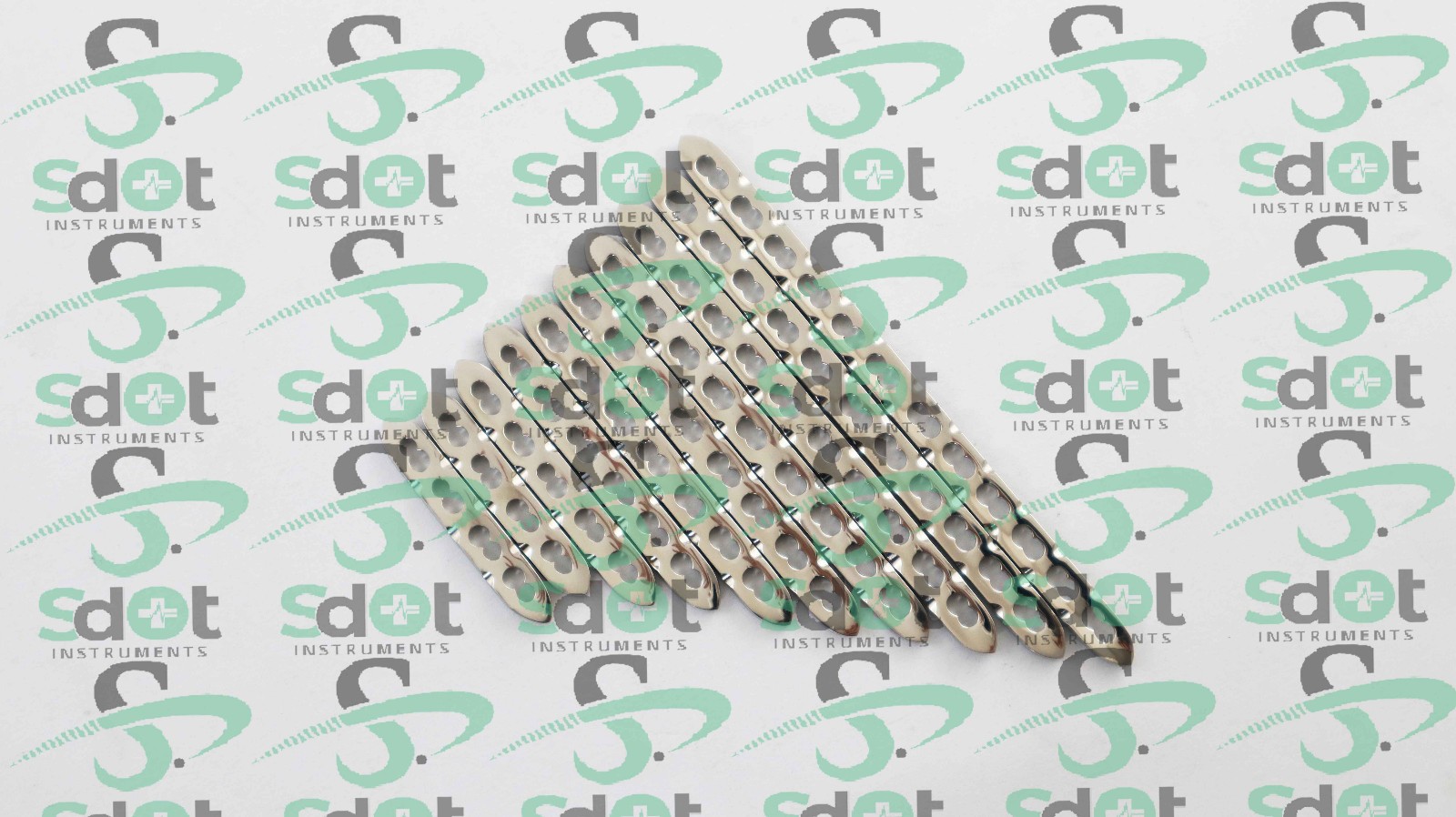 2.0mm (Locking Compression Plate) Plates Mini Fragments 10 PCS 316L Steel By SD