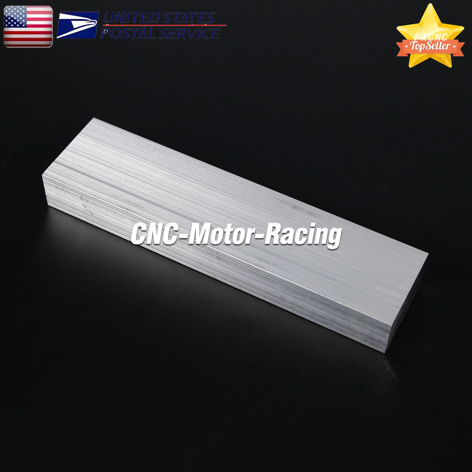 Aluminum Raw Material Flat Plate Sheet Long 200mm/7.87inch Thick 25mm/0.98″