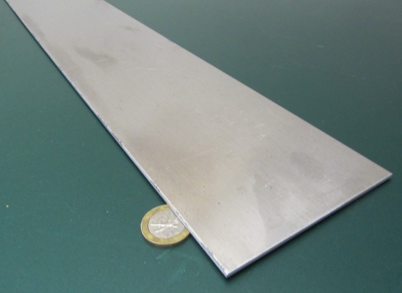 5052 Aluminum Bar, (1/4 Hard H32) .090″ Thick x 4.0″ Width x 24″ Length