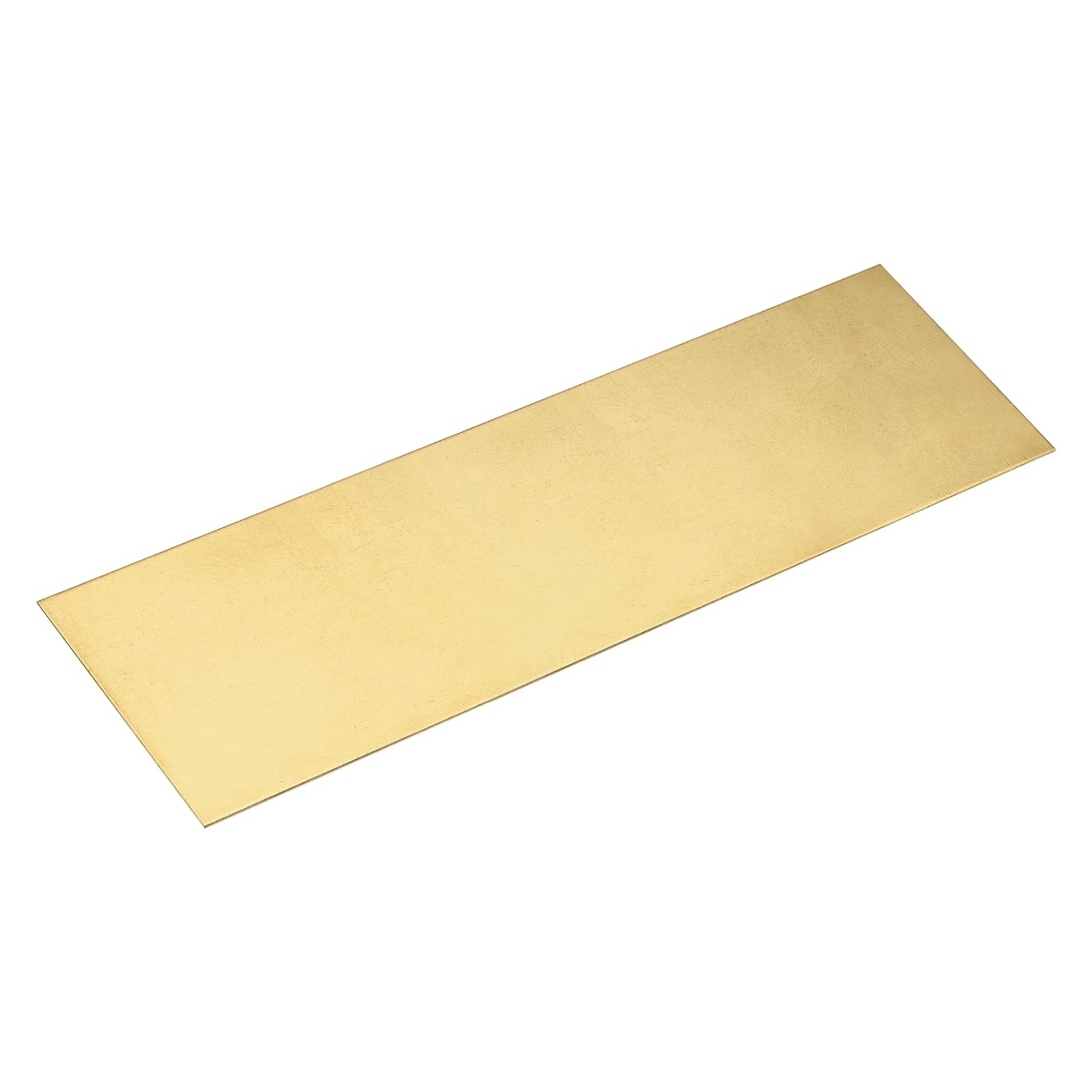 uxcell Brass Sheet, 12″ x 4″ Metal Sheets 0.02″ x x 0.02″, Gold