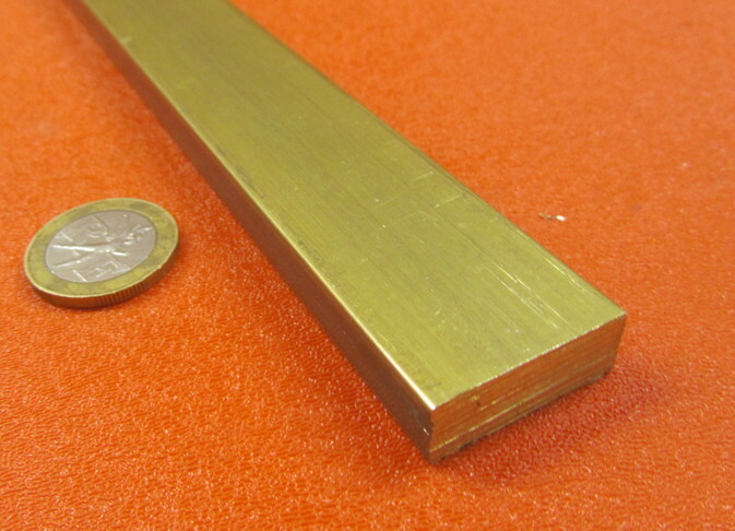 360 Brass Flat Bar 3/8″ Thick x 1.0″ Wide x 60.0″ Length