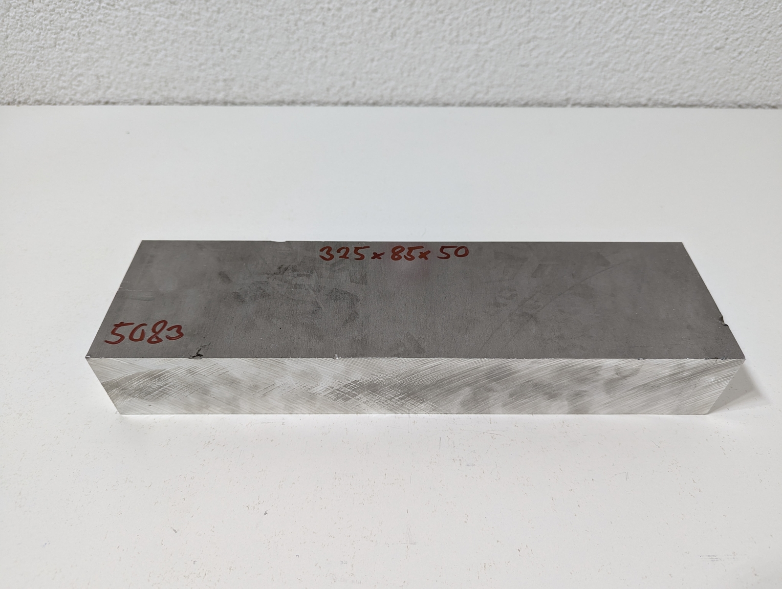 Aluminium Sheet | 325 x 85 x 50mm | EN AW-5083 (AlMg4.5Mn)