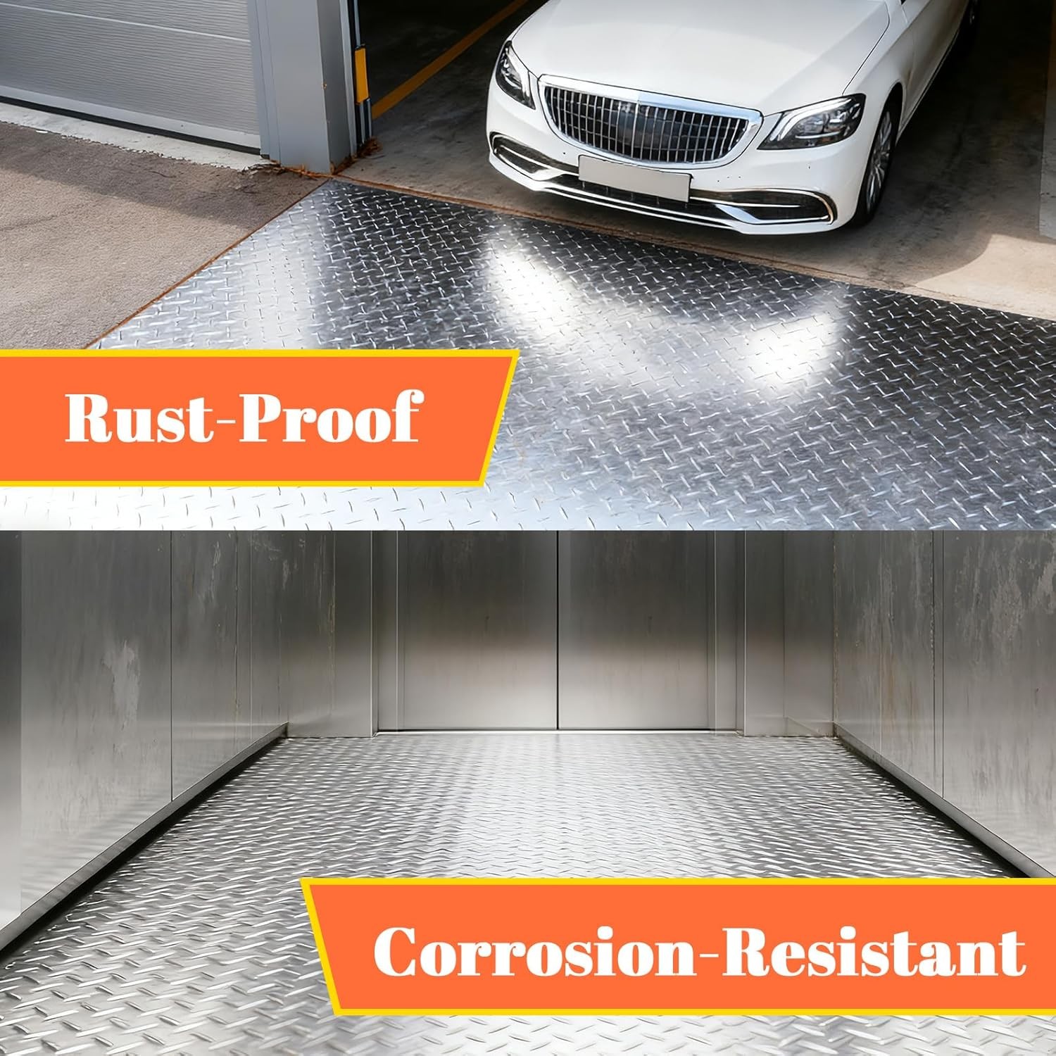Aluminum Diamond Plate Sheet, 3003 H22, 17GA 0.045″ Thick Heavy Duty Diamond Tre