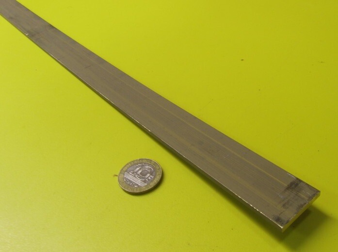 385 Brass Flat Bar 1/8″ Thick x 1.0″ Wide x 4 Foot Length