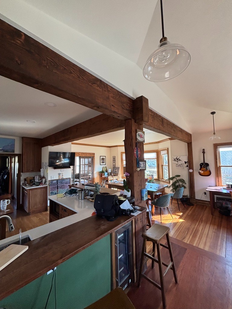 timbers, beams, reclaimed lumber
