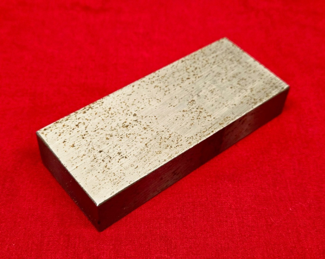 D2 Tool Steel Block Billet 3.705″ L x 1.51″ W x 0.64″ Thick – 16.4 Oz.