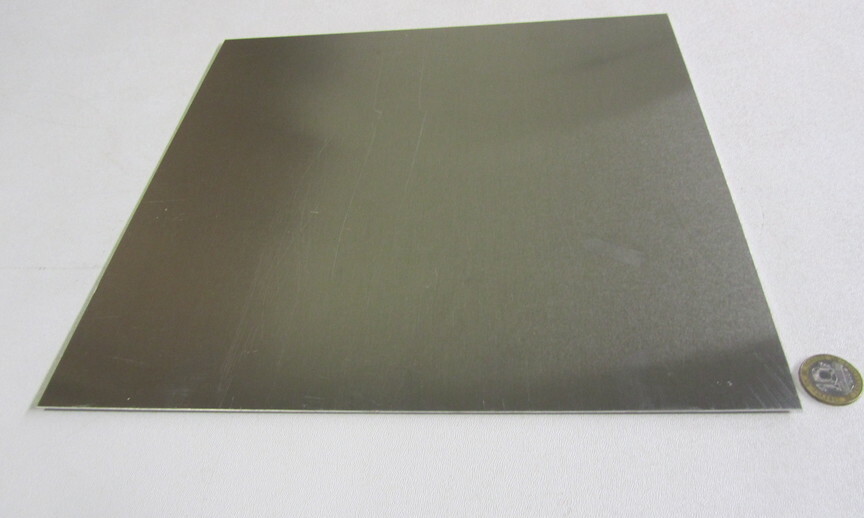 2024 Aluminum Sheet, T3, .040″ Thick x 12.0″ Width x 12.0″ Length