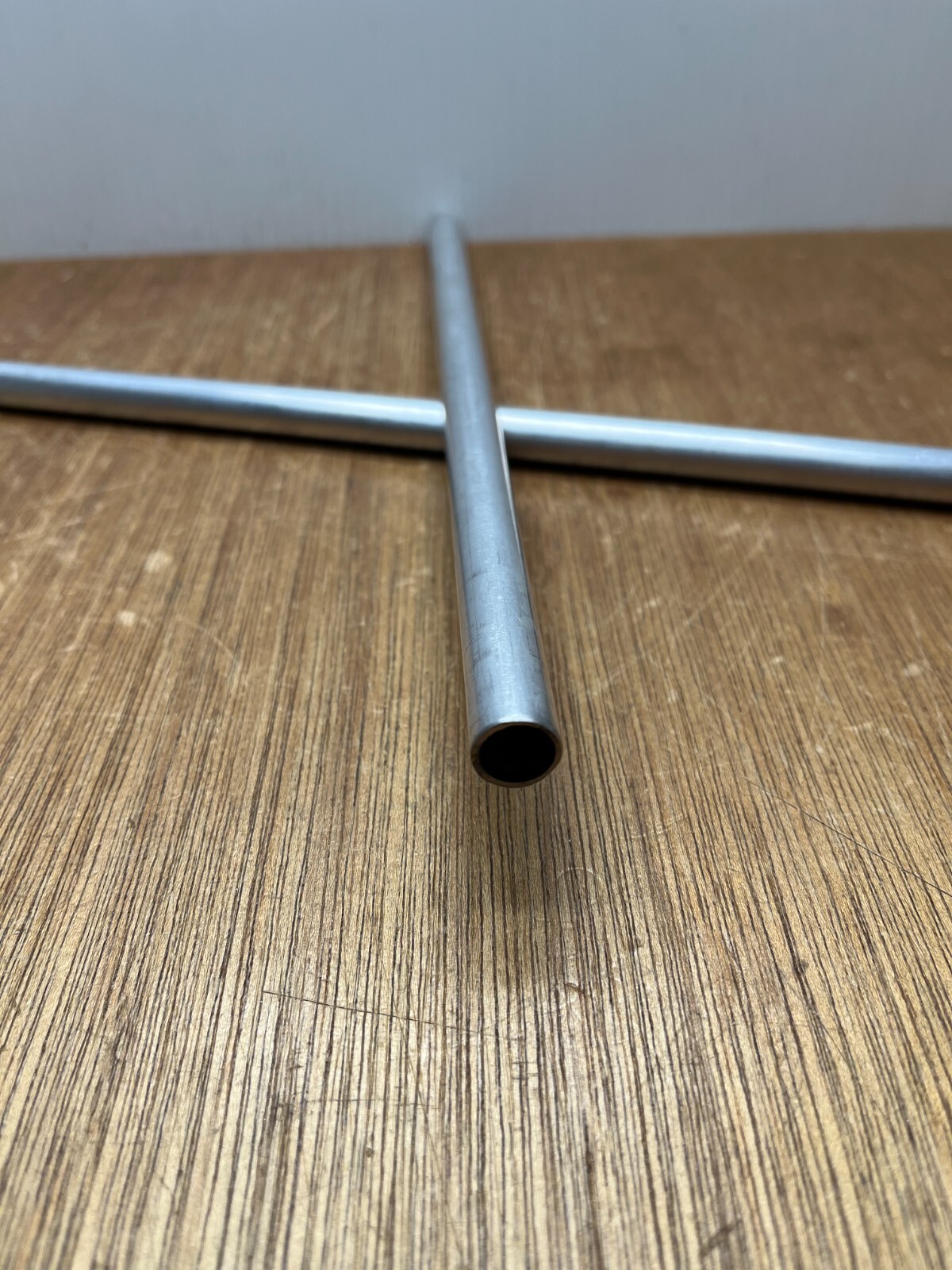 (Qty.2) 1/2″ X 12″ .412″ ID 6061 Seamless Aluminum Tube .042″ Wall Tubing Tube