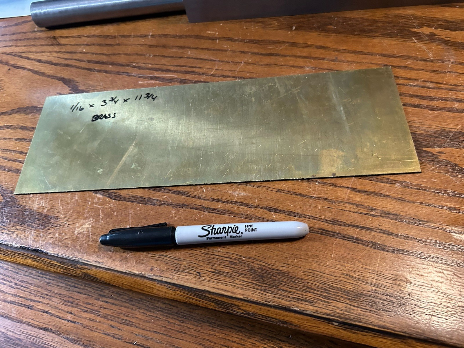 1/16″ x 3-3/4″ x 11-3/4″ Brass Flat bar sheet Stock