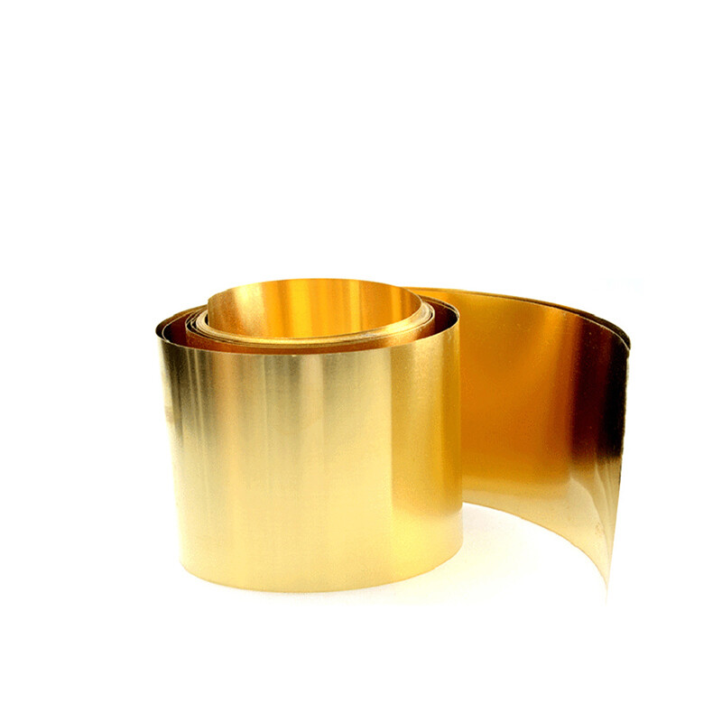 Thin Brass Sheet Foil Belt l 47 Size Available l Arts + Crafts Model Train Metal