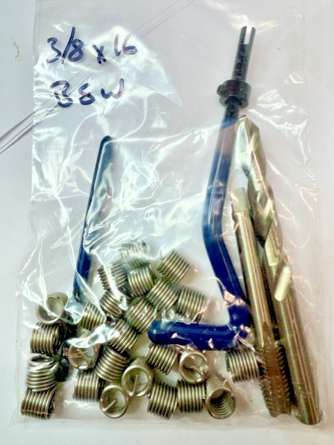 Helicoil Type 3/8 X 16 BSW Thread Repair Kit Great Bargain Price