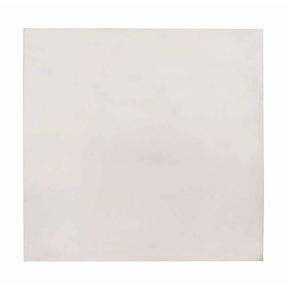 Aluminum Plain Sheet Metal 24 in. x 36 in. Plain Silver Wear-and-Rust Resistant