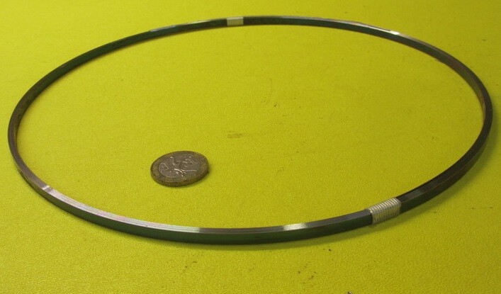 1095 Hard Blue Tempered Spring Steel Shim .012″ Thick x .187″ Wide x 25 Ft Long
