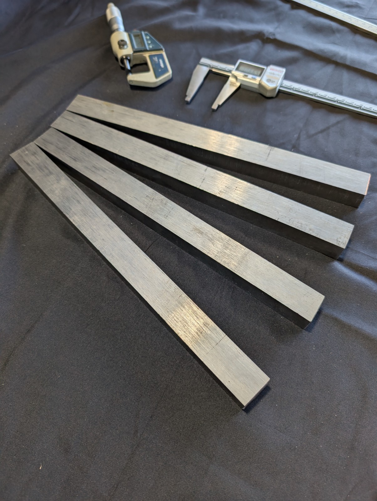 .750x.960″ Titanium Flat Stock 12″ Long, 1 bar total Ti6AL4V ELI Grade 23, 3/4