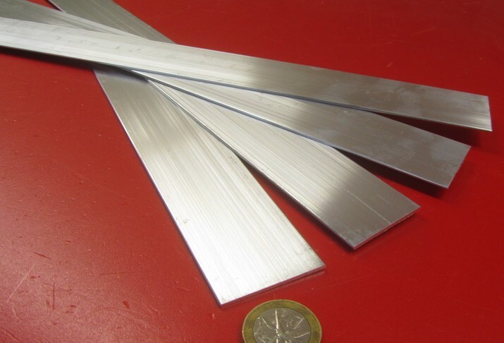 6061 T6 Aluminum Bar, 1/16″ Thick x 1 1/2″ Wide x 24″ Length, 4 Units