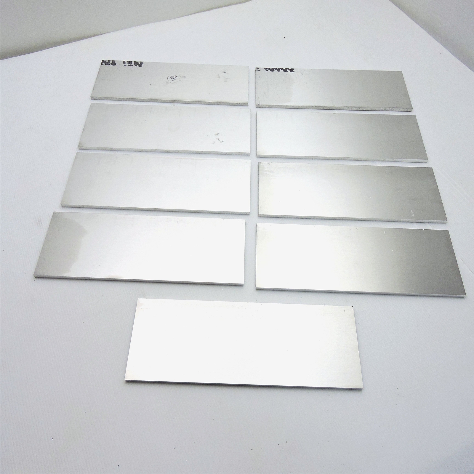 .1875″ thick Aluminum SHEET 5.875″ x 10.625″ Long Plate QTY 9 sku 240683