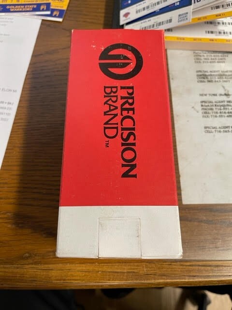 Precision Brand Stainless Steel Shim Stock 6 X 50 Inch .003 NIB