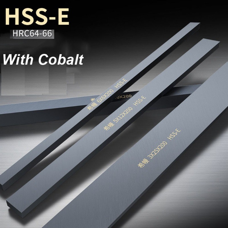 HSS M42 Cobalt Flat Bar Strip High Speed Steel Lathe Turning Tool Length 300mm