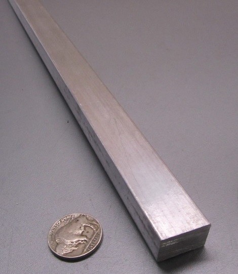 2024 T351 Aluminum Bar, 1/2″ (.500″) Thick x 3/4 Wide x 36″ Length