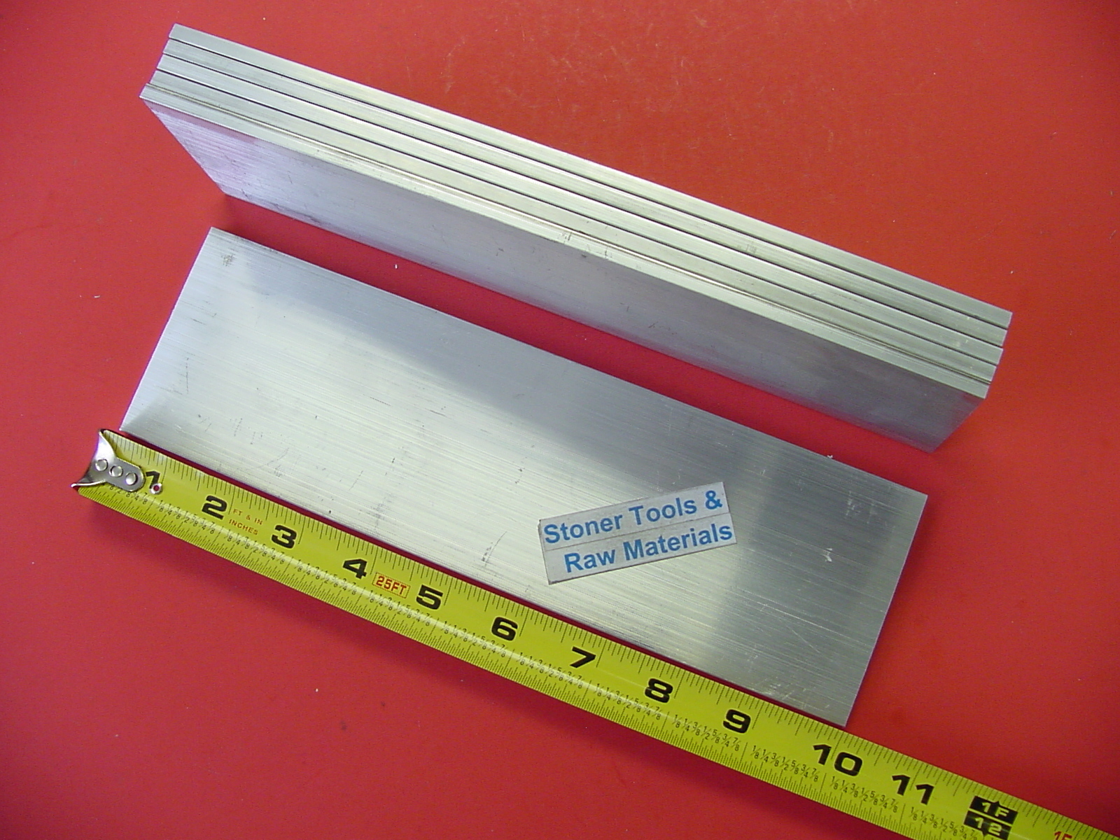 5 Pieces 3/16″ X 3″ ALUMINUM 6061 FLAT BAR 10″ long T6511 Extruded Mill Stock