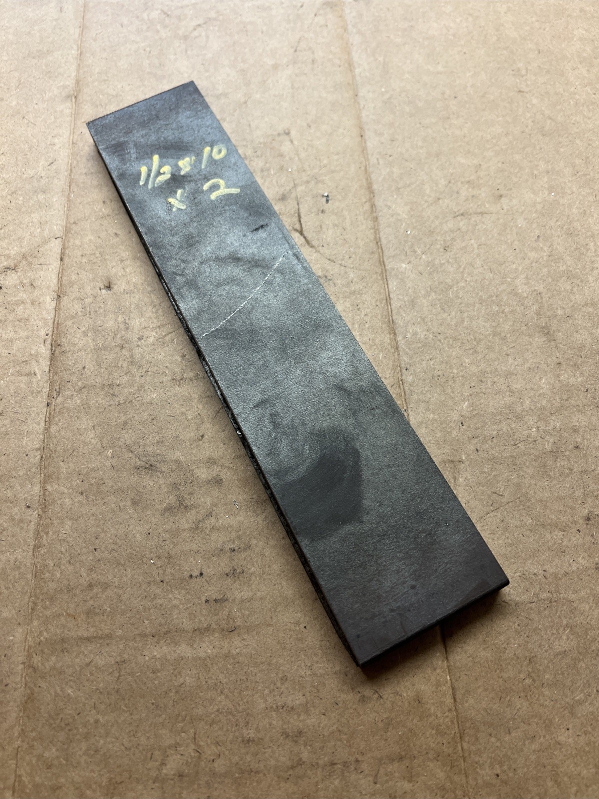 1/2 X 10 X 2 inch steel plate 10″ X 2″ Hot Roll Flat 1/2″ Thick