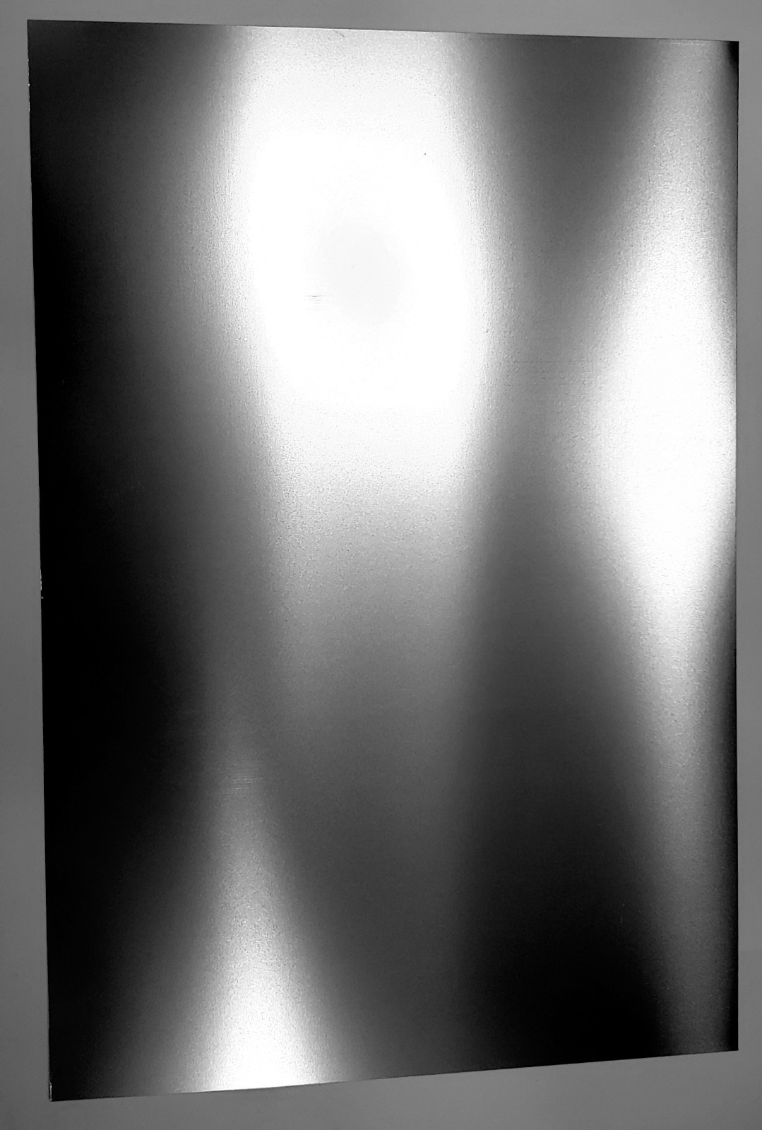 0.005″ Stainless Steel shim Flat Sheet ~3.9″ x ~5.9″ with metal Certs