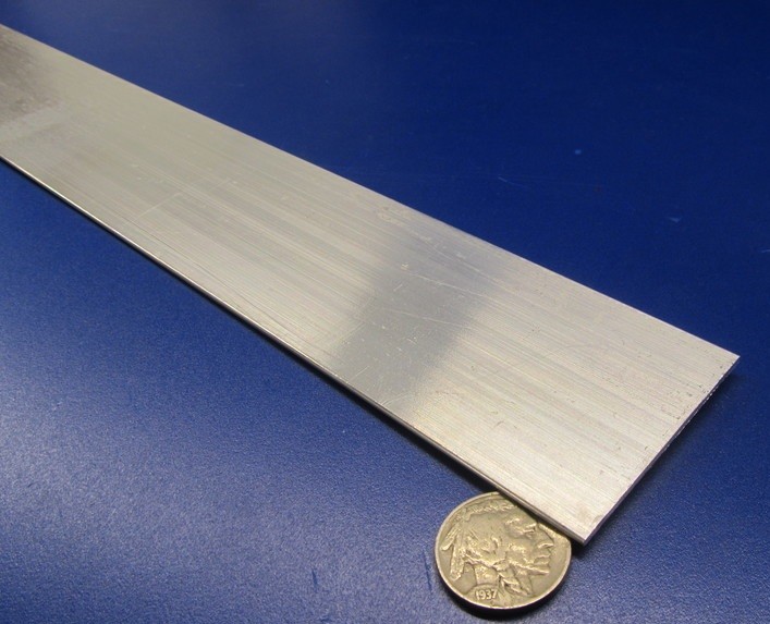 1100 Aluminum Bar Softened (O) .050″ Thick x 2.0″ Wide x 24″ Long, 3 Units