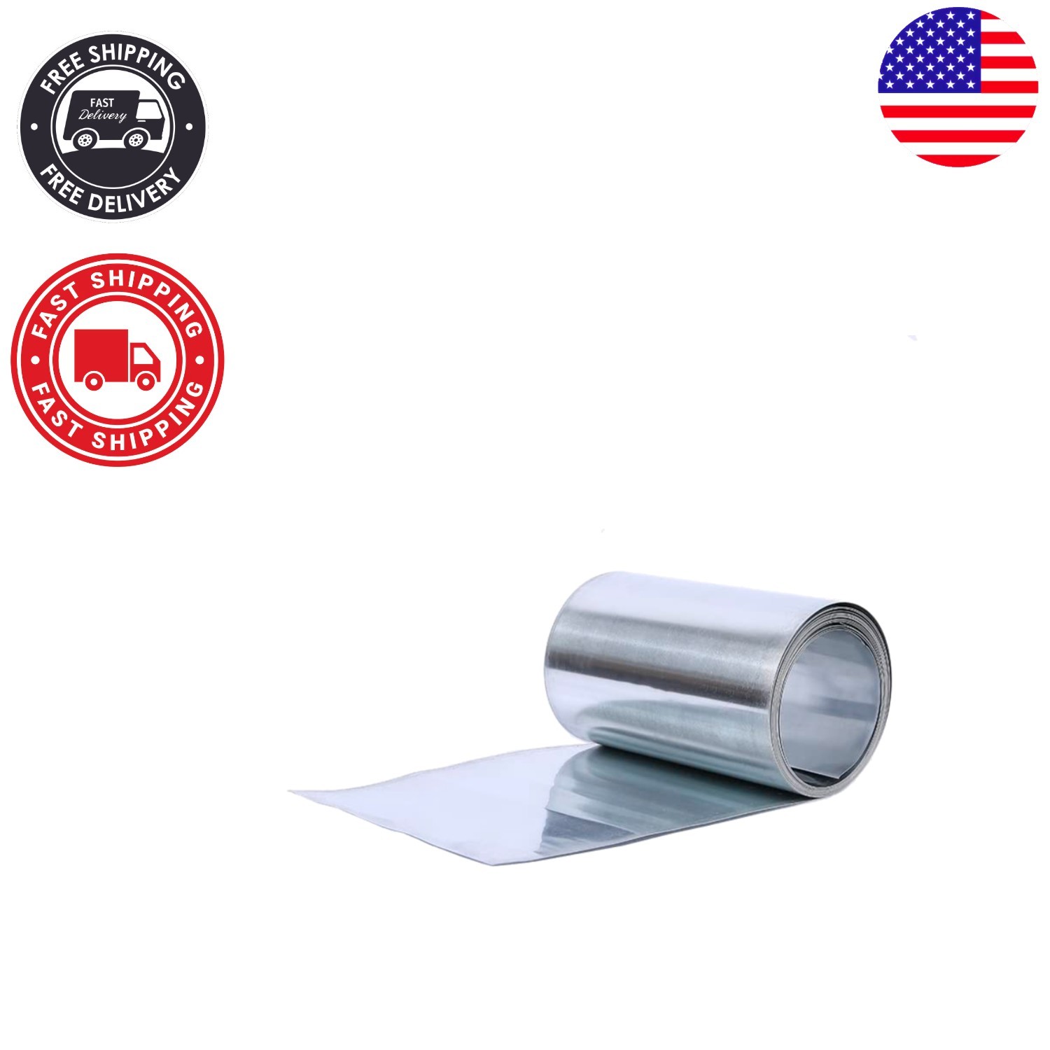 0.08mm Thick 99.99% Zinc Metal Strip – Ideal for Educational Research Projects