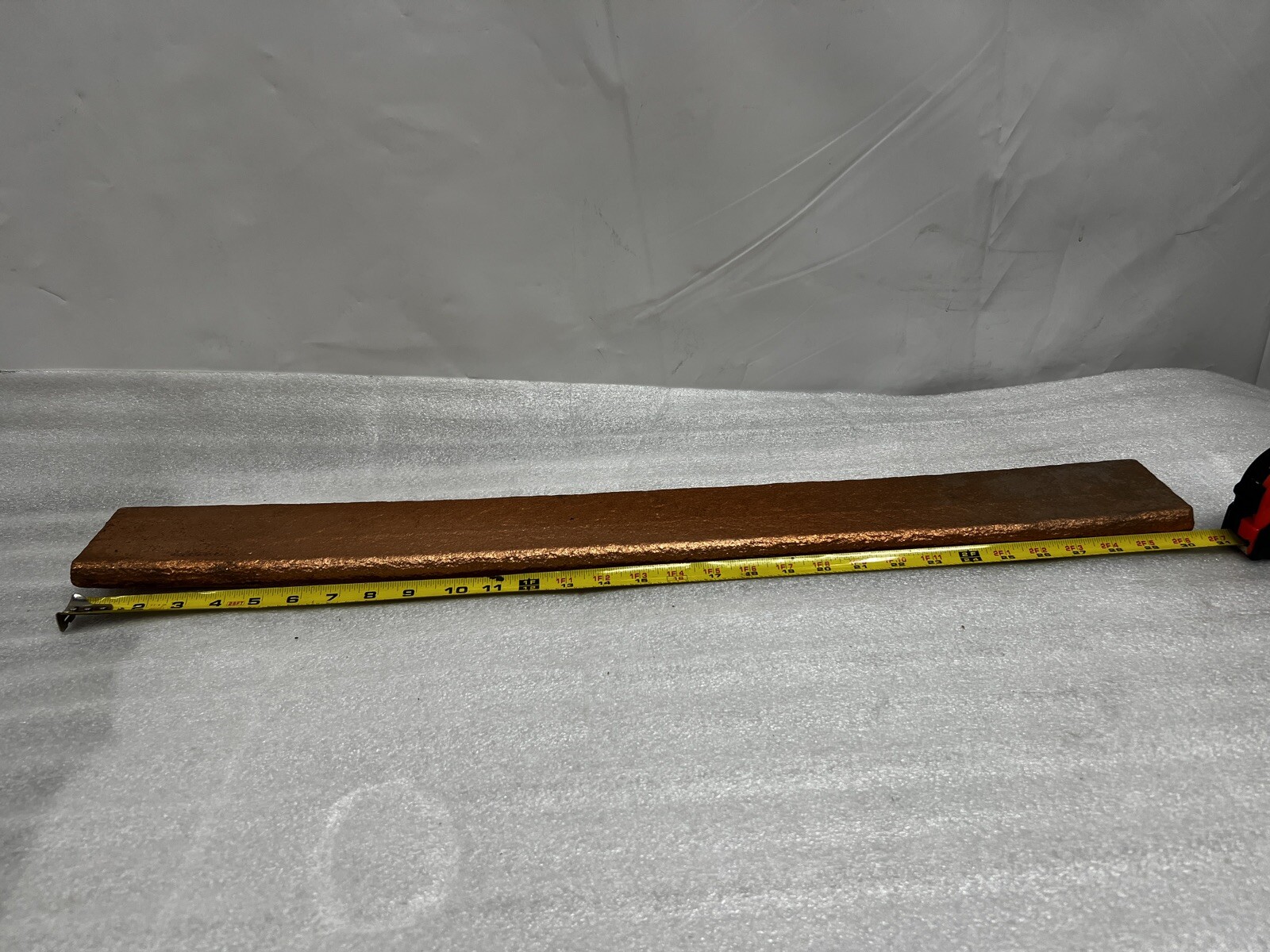 Pure Copper Anode min. 99.99 Approx. 3/4″thick x 3-1/2″ wide x 30″ long