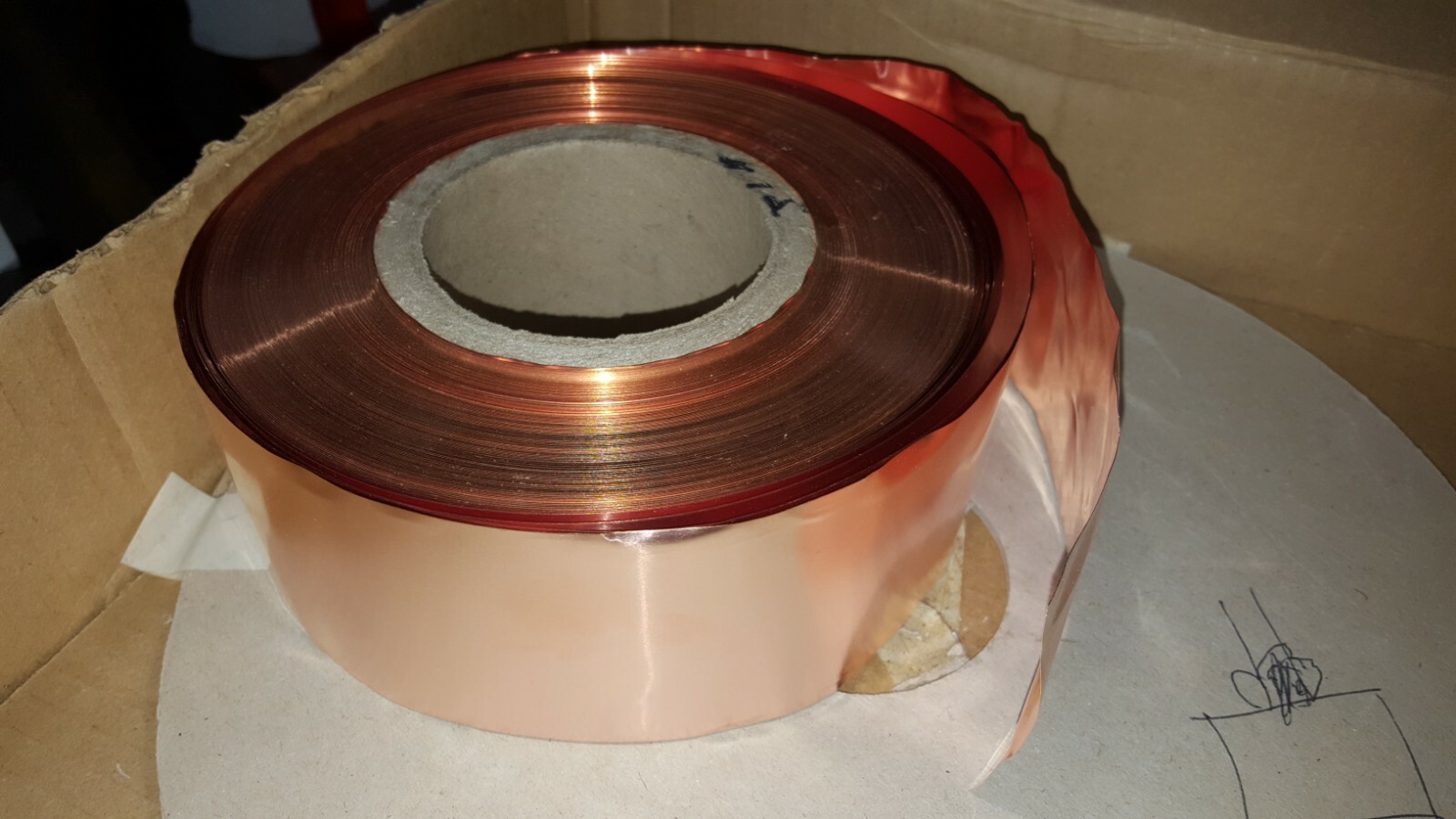 102 CDA .006 X 2.5 X 8 Inch 99.95% Copper Sheet 8 Inch Cut Piece NEW