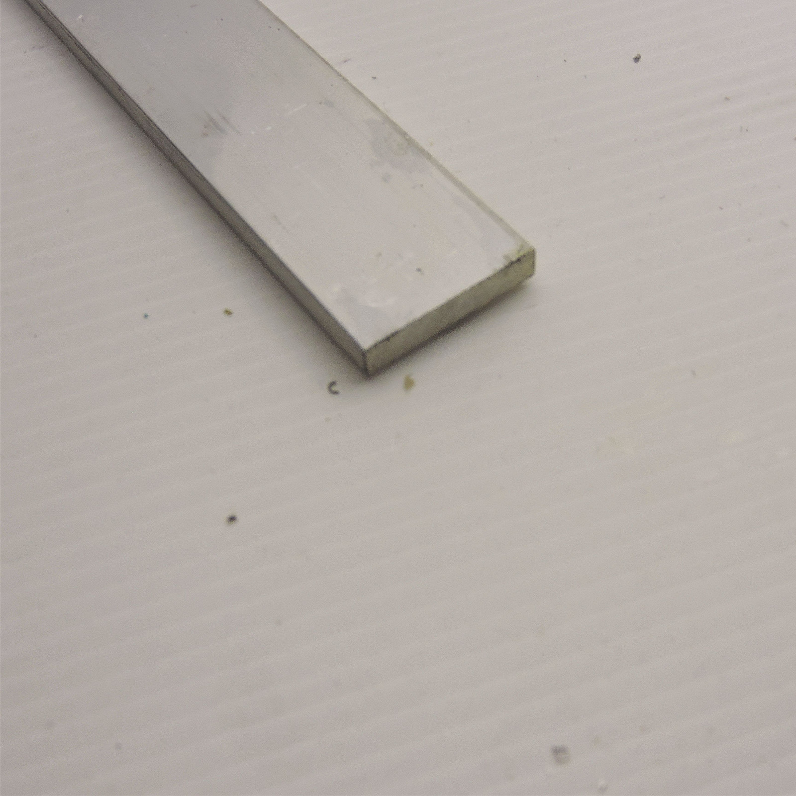 .25″ x 1″ Aluminum 6061 FLAT BAR 7.75″ Long new mill stock QTY 65 sku K648